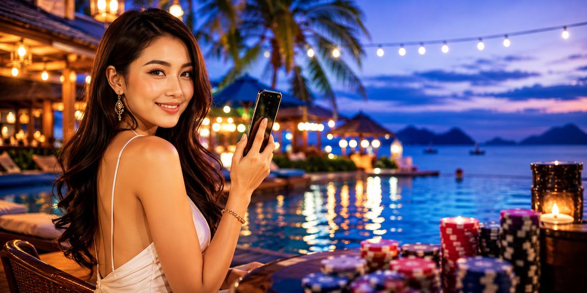 Pengguna mengakses program VIP es90 melalui telefon mudah alih semasa di Langkawi